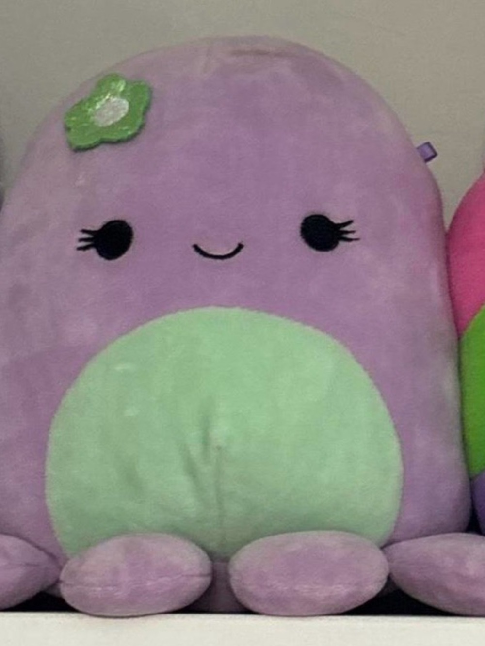 Squishmallows Purple & Mint Green Octopus Plush